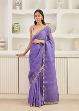 LEIA SAREE - LAVENDER
