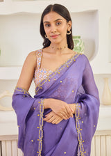 LEIA SAREE - LAVENDER