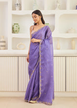 LEIA SAREE - LAVENDER