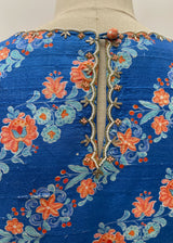 TIRCHA BLOUSE - COBALT BLUE