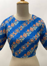 TIRCHA BLOUSE - COBALT BLUE