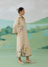 AUREA SHIRT DRESS - SAND