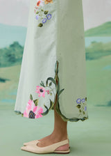 AUREA SHIRT DRESS - SAGE GREEN