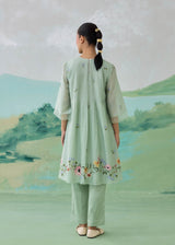 LUMEA KURTA SET - SAGE GREEN