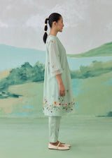 LUMEA KURTA SET - SAGE GREEN