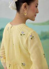 LUMEA KURTA SET - BUTTER YELLOW