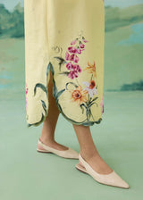 AUREA SHIRT DRESS - BUTTER YELLOW