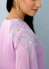 NAAZ KURTA SET - LILAC
