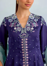 NAZM SHARARA SET - DEEP INDIGO