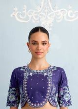 RUH BLOUSE - DEEP INDIGO