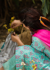 Anar Kurta Set - Mint Green