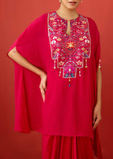 RAAHI KAFTAAN SET - RED