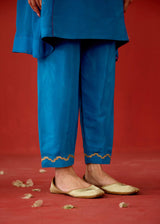 NURA KURTA SET - CERULEAN BLUE