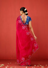 ZOHRA SAREE - RED