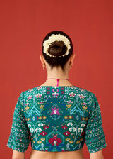 ZOHRA SAREE BLOUSE SET - PURPLE