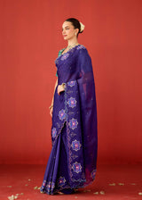 ZOHRA SAREE - PURPLE