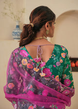 Seri Kurta Lehenga Set - Emerald Green