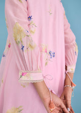 NIVA KURTA SET - SOFT PINK