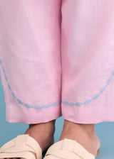 NIVA KURTA SET - SOFT PINK