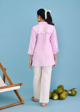 SOLEN CO-ORD SET - SOFT PINK