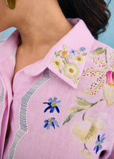 SOLEN CO-ORD SET - SOFT PINK