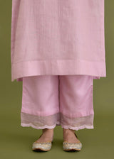 SAHAR KURTA SET - SOFT PINK