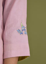 SAHAR KURTA SET - SOFT PINK