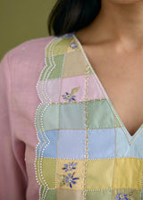 SAHAR KURTA SET - SOFT PINK