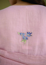 SAHAR KURTA SET - SOFT PINK