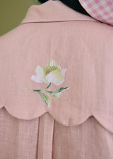 SOLEN CO-ORD SET - NUDE PEACH