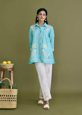 SOLEN CO-ORD SET - SKY BLUE