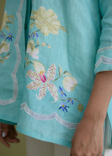 SOLEN CO-ORD SET - SKY BLUE