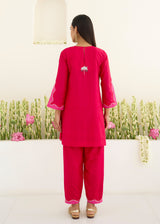 MEHAL KEJRIWAL IN OUR JASMINE CO-ORD SET - RED