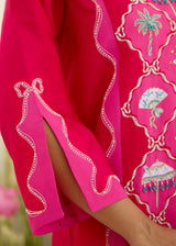 MEHAL KEJRIWAL IN OUR JASMINE CO-ORD SET - RED