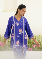 MEHAL KEJRIWAL IN OUR LUMA CO-ORD SET - AZURE BLUE