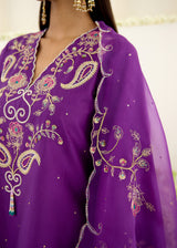 KAYA SHARARA SET -JAAMUN-WITH DUPATTA