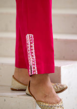 LUMA CO-ORD SET - VERMILION RED