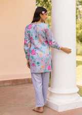 Seri Co-ord Set - Powder Blue