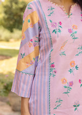 Iris Co-ord Set - Powder Blue - Soft Pink