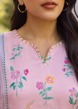 Iris Co-ord Set - Powder Blue - Soft Pink