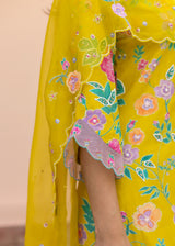 Seri Kurta Set - Mustard Yellow
