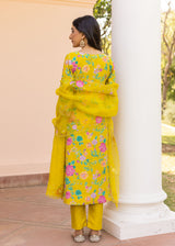 Seri Kurta Set - Mustard Yellow