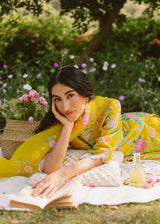 Seri Kurta Set - Mustard Yellow