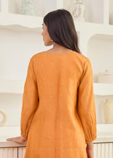 NIMARA CO-ORD SET - RUST ORANGE