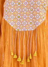 NIMARA CO-ORD SET - RUST ORANGE