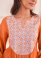 NIMARA CO-ORD SET - CORAL