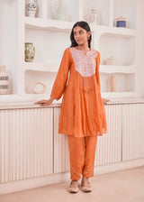 NIMARA CO-ORD SET - CORAL