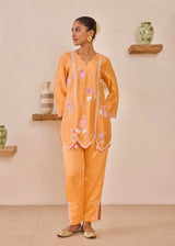 LUMA CO-ORD SET - TANGERINE ORANGE
