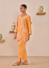 LUMA CO-ORD SET - TANGERINE ORANGE