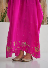 Aayushi Bangur in our Ariana Kaftan - Magenta
